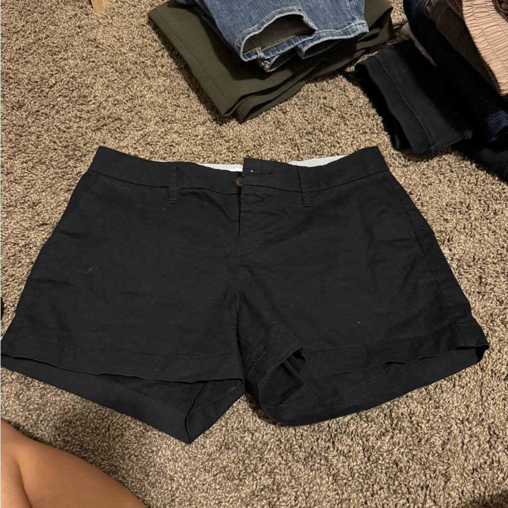 Black everyday shorts